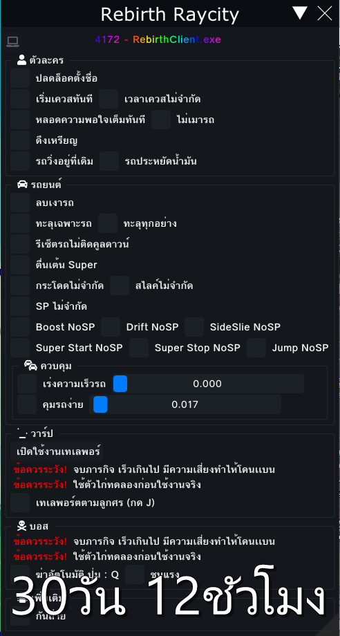 RAYCITY Rebirth [EXTERN] 30D